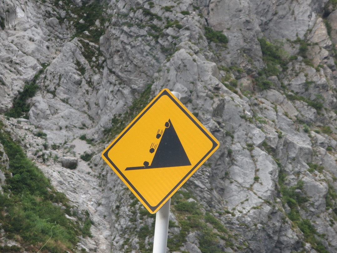 sign board at myojo mountain